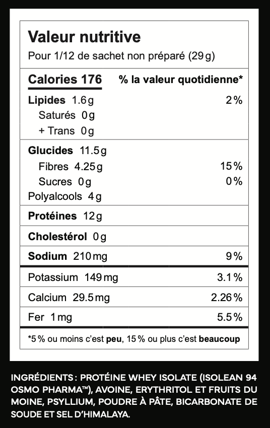 Kot Nutrition - Gâteau Bananes